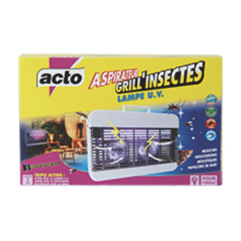 Désinsectiseur - Grill'Insectes - Acto - avec aspirateur