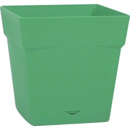 Pot carré avec soucoupe  - Toscane - Eda - 10,2 l