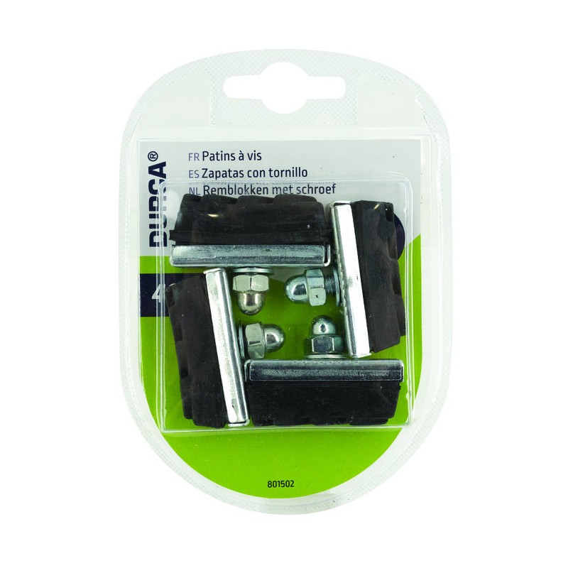 4 porte-patins à vis - 40 mm - Durca