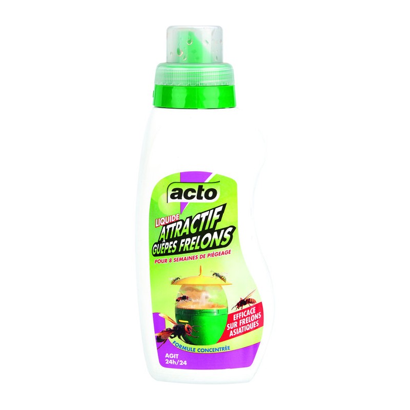 Liquide concentré contre les guêpes et frelons - Acto - 450 ml