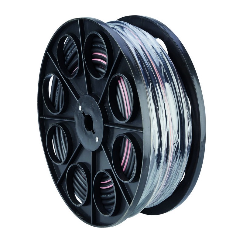 Câble U-1000 R2V - Dhome - 5G1,5 mm² - Demi touret - L. 75 m - Noir - Mètré