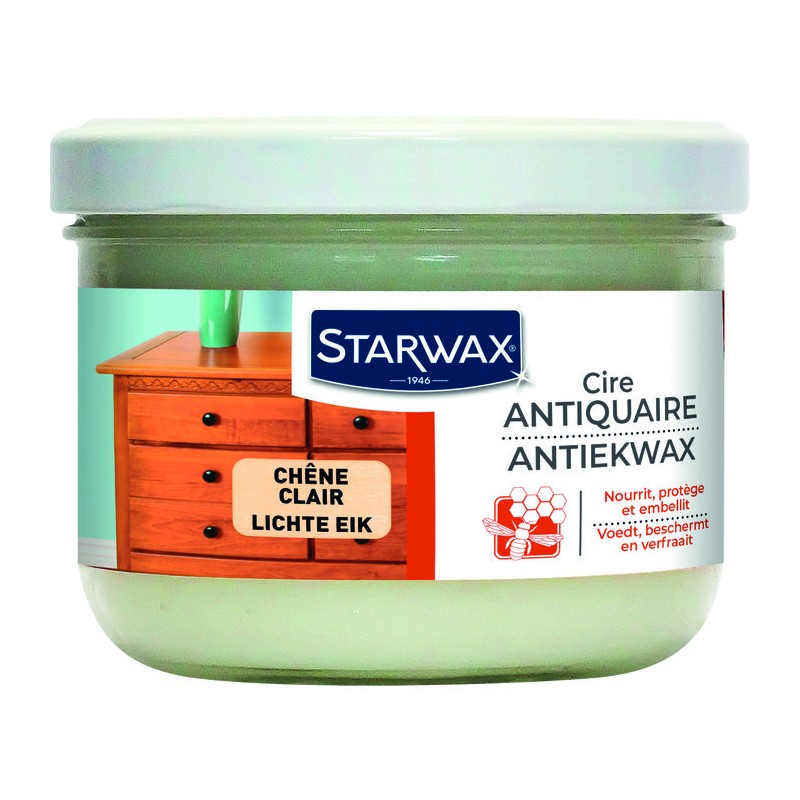 Cire antiquaire - Chêne clair - Starwax - 375 ml