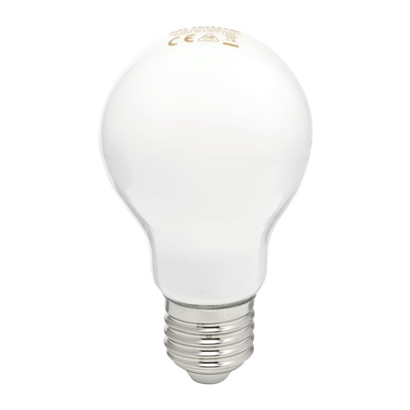 Ampoule LED standard à filament - Dhome - E27 - 7 W - 806 lm - 4000 K - Dépolie - Boite