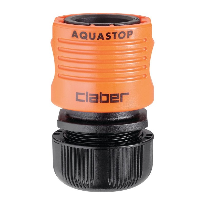 Raccord automatique 1/2"- Claber - Avec Aquastop