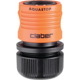 Raccord automatique 3/4"- Claber - Avec Aquastop