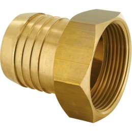 Raccord PE strié femelle laiton - F 1/2" - Tube Ø 15 mm - Watts industries