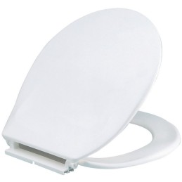 Abattant WC Blanc double - Monaco - Siamp