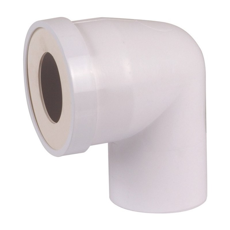 Pipe courte mâle ø 100 mm à 90° - Regiplast