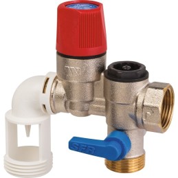 Groupe de sécurité coudé - Inox - Watts industries - 3/4"