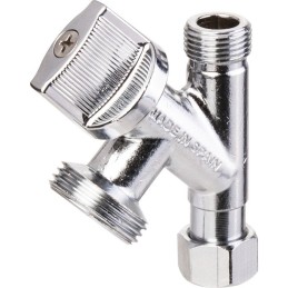 Robinet machine à laver - MF 3/8"-M3/4" - Conekta - Arco