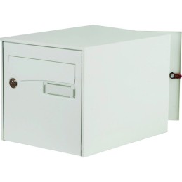 Boîte à lettres double face blanc - DECAYEUX