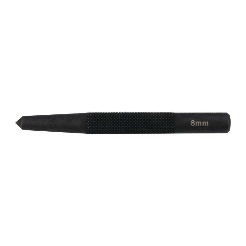 Pointeau bruni avec corps moleté, Ø8 MM, L.120 MM - KS TOOLS