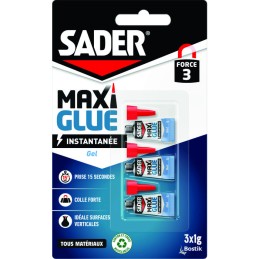 Colle maxiglue GEL 3*1g - SADER