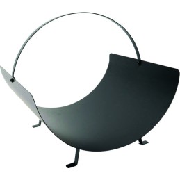 Panier bûches métal forgé