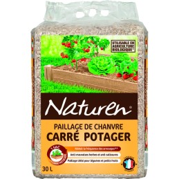 Paille de chanvre CARRE POTAGER 30L UAB