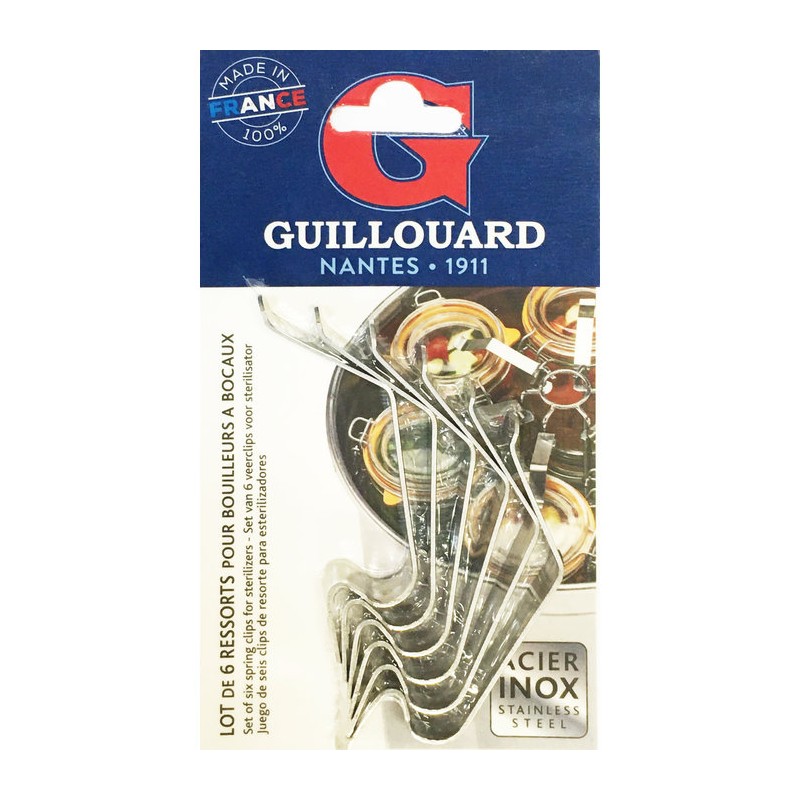 Ressort pour bouilleur de conserve - Lot de 6 - Guillouard