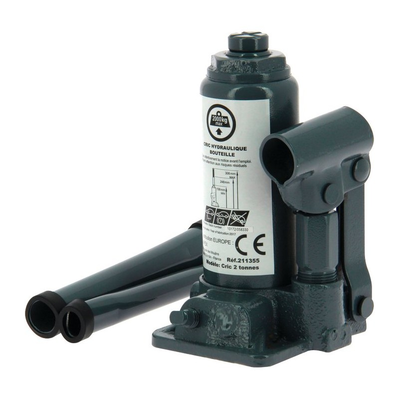 Cric hydraulique bouteille 2Kg - PRECISION