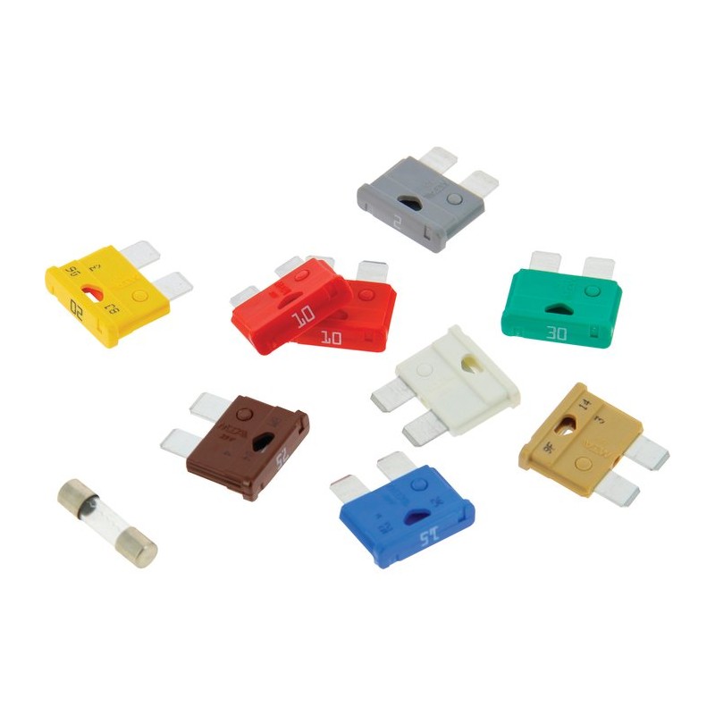 9 FUSIBLES ENFICHABLES + 1 radio XL TECH