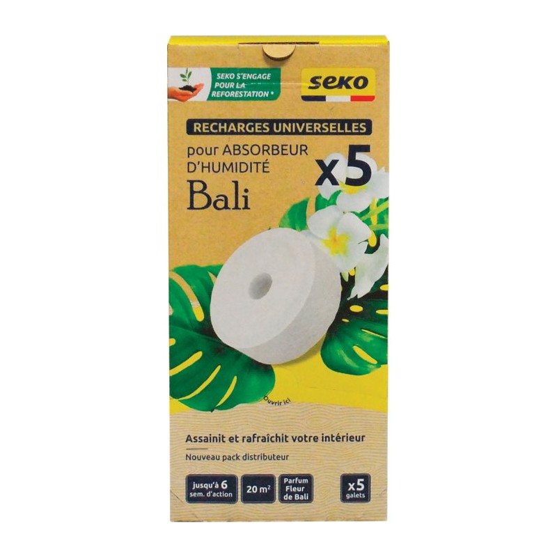 Recharge Galet Perc "BALI" 5*450g