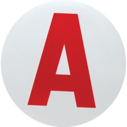 Sticker jeune conducteur A magnétique