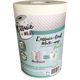 Rouleaux essuie-mains PREMIUM dévidage central 3 plis