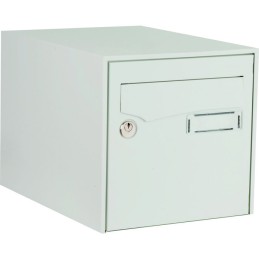 Boîte à lettres simple face blanc - DECAYEUX