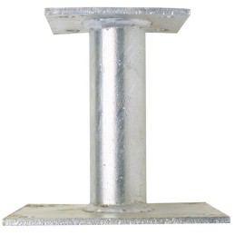 Support de poteau inégal Alberts - Hauteur 150 mm