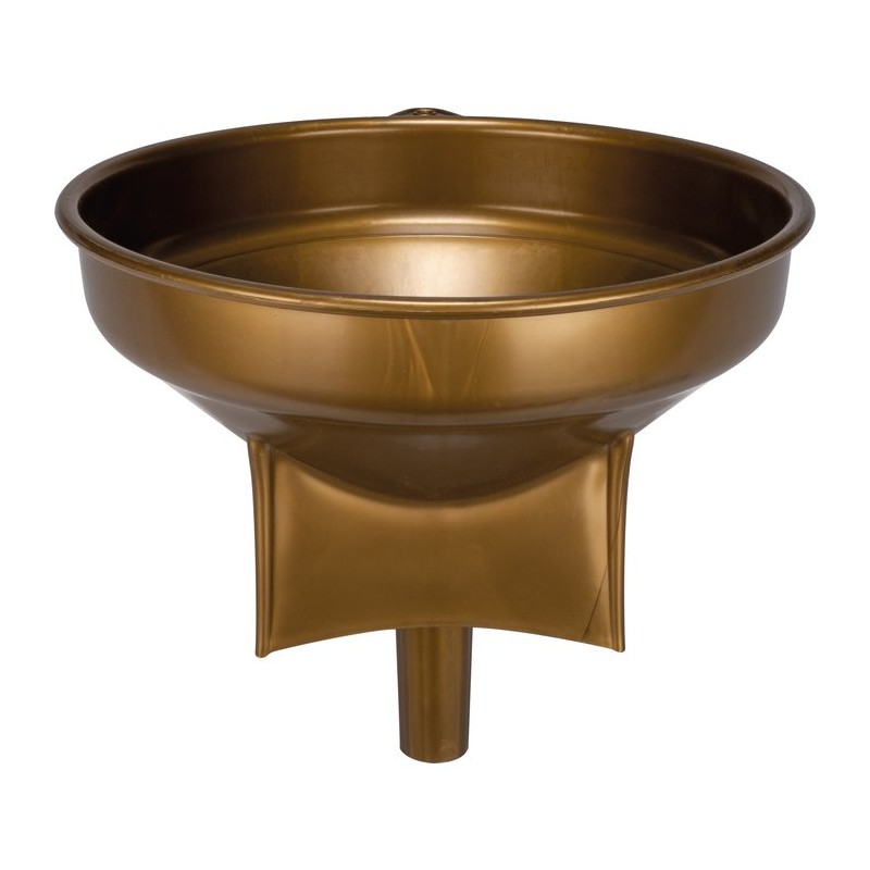 Entonnoir de cave - Plastique bronze - Diamètre 42 cm