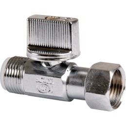 Robinet d'arrêt 1/4 de tour - Arco - MF 1/2" - Nickelé mat