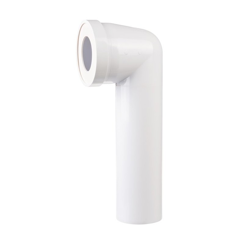 Pipe longue mâle à 90° - Ø 93 mm - Regiplast