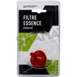 Filtre à essence universel à tamis polyester pour moteur sans pompe à essence.