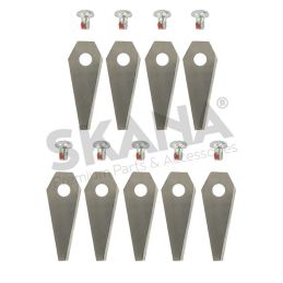 9 LAMES BOSCH INDIGO,XL 650 291484 