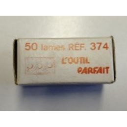 Lames rectangulaires épaisses - Par 50