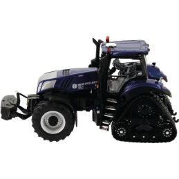 TRACTEUR A CHENILLES NEW HOLLAND T8.435 GENESIS SMARTTRAX BLUE POWER 1/32EME - Marge Models