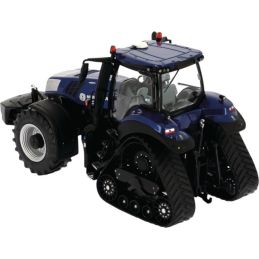 TRACTEUR A CHENILLES NEW HOLLAND T8.435 GENESIS SMARTTRAX BLUE POWER 1/32EME - Marge Models