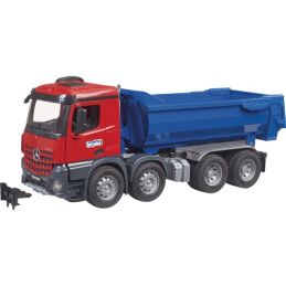 CAMION BENNE MERCEDES AROCS 1/16EME - Bruder