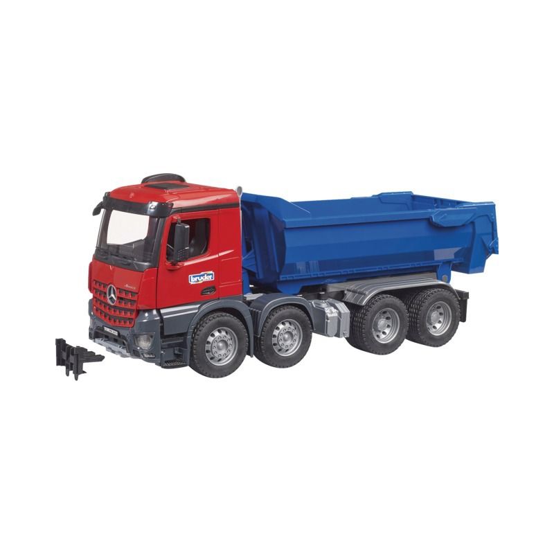 CAMION BENNE MERCEDES AROCS 1/16EME - Bruder