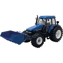 TRACTEUR NEW HOLLAND 8360 AVEC GODET AU 1/32EME REPLICAGRI - Replicagri