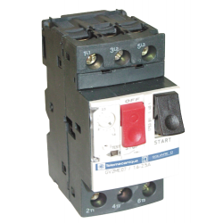 DISJONCTEUR THERMIQUE 2.5 A  4  AMP. +BOITIER