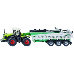 TRACTEUR CLAAS XERION+TONNE LISIER 1/87 SIKU