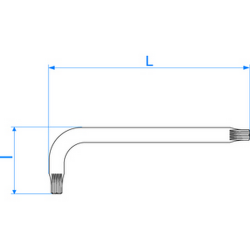 Clé XZN courte kingtony outils de qualité
