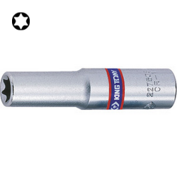 Douille 1/4" (6,35mm) longue pour vis mâles Torx- 2275