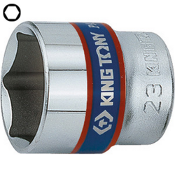 Douille standard 3/8" (9.53mm) 6 pans 3335