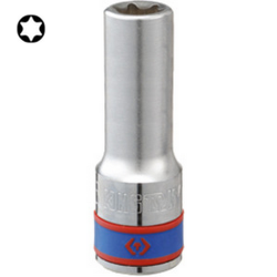 Douille longue 1/2" (12,7mm) pour vis mâles Torx ®