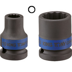 Douille à chocs standard 1/2" (12.7mm) 12 pans 4530