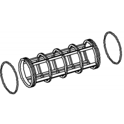 CARTOUCHE GRISE INOX 80 MESH