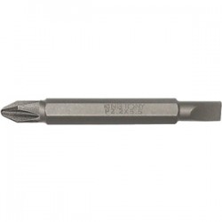 Embouts de vissage réversible Phillips et à fente 1/4" (6.35 mm) - 1360552p