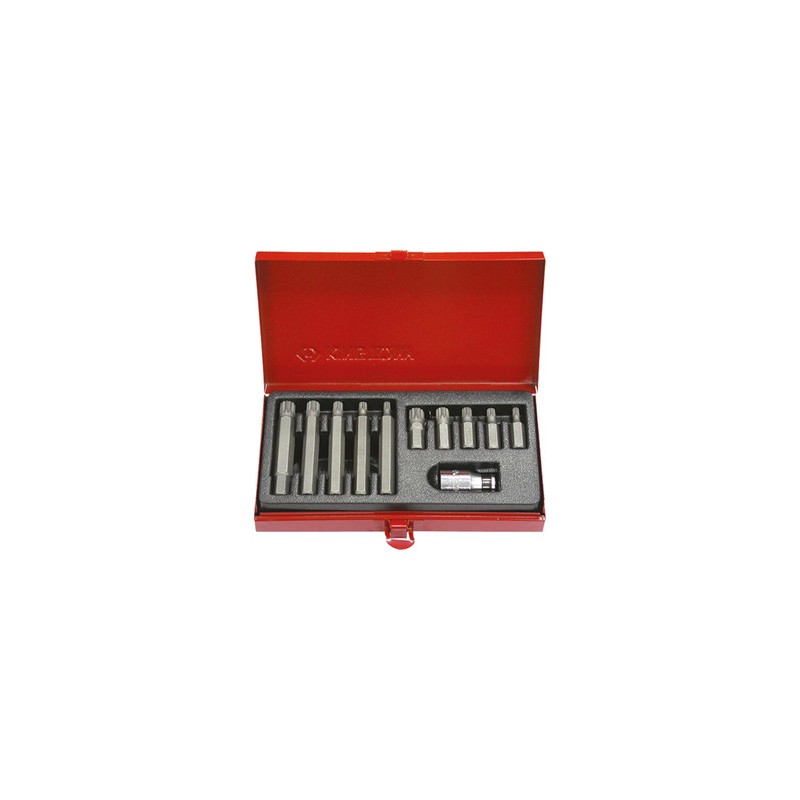 Embouts tournevis XZN 10 mm (coffret de 11 pièces) - 1011mq