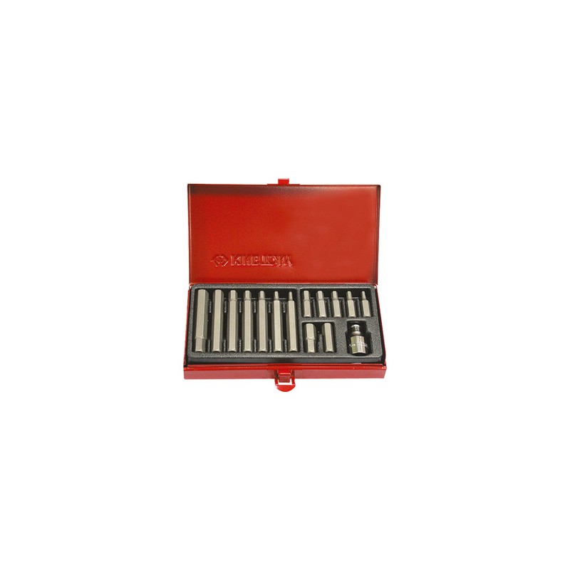 Embouts tournevis 6 Pans 10 mm (coffret de 15 pièces) - 1015MQ