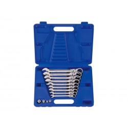 Coffret de clés mixtes à cliquet métriques avec adaptateurs - 13 pièces - 13113mr01